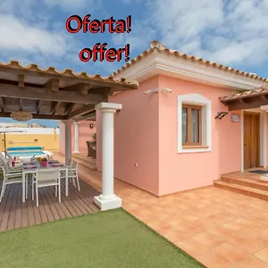 Villa Bella Lucia 1. Piscina Climatizada, Wifi, Bbq.